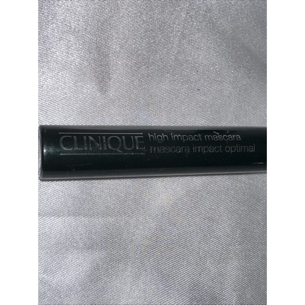 2X CLINIQUE HIGH IMPACT MASCARA .28 OZ 7 ML FULL SIZE‎ 01 BLACK LOT OF 2 SET
